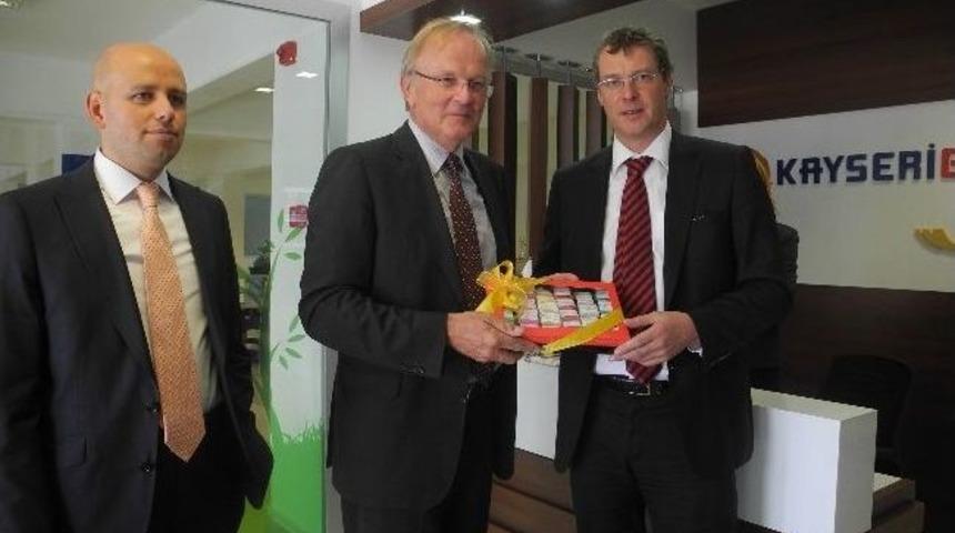 Kayserigaz Almanya B&uuml;y&uuml;kel&ccedil;isini Ağırladı