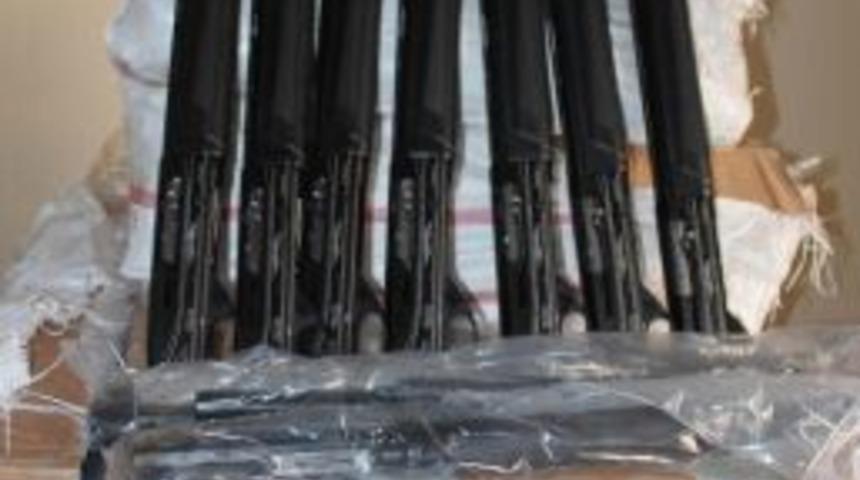 Konya'da 120 Adet Ka&ccedil;ak T&uuml;fek Ele Ge&ccedil;irildi