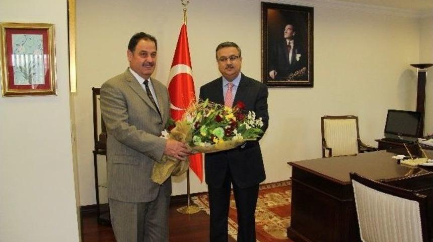 Camiler ve din g&ouml;revlileri haftasında Vali&rsquo;yi ziyaret Ettiler