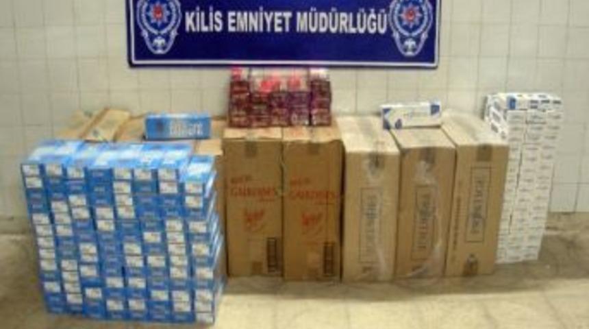 58 Bin 740 Paket Ka&ccedil;ak Sigara Ele Ge&ccedil;irildi
