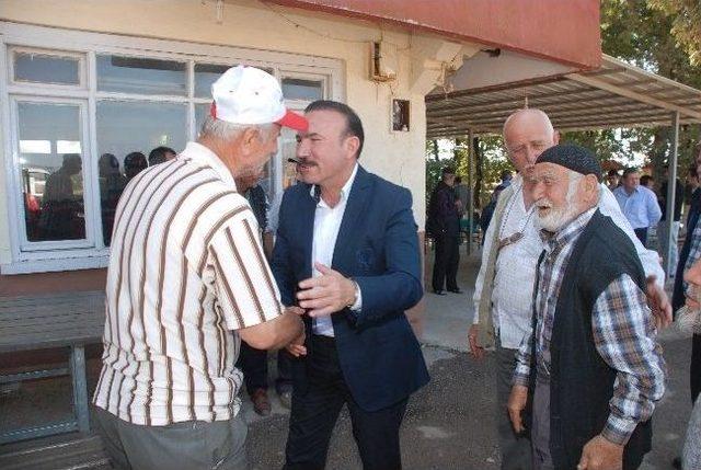 Başkan Doğan ın K&ouml;y Ziyaretleri S&uuml;r&uuml;yor 1
