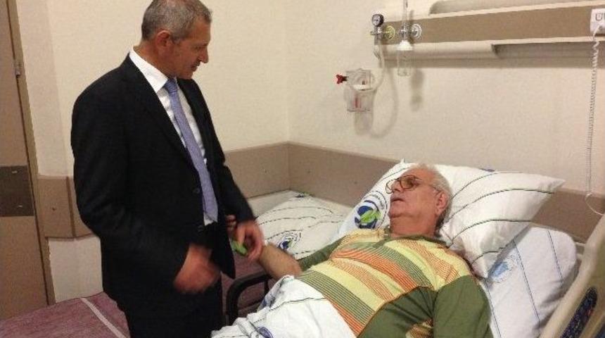 Başkan Dişli, Dehşet Veren Kazadan Kurtulanları Ziyaret Etti