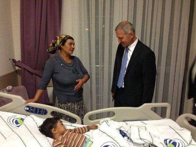 Başkan Dişli, Dehşet Veren Kazadan Kurtulanları Ziyaret Etti 1