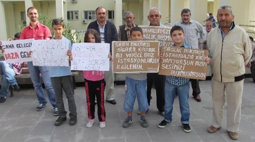 (&ouml;zel Haber) Su Deposu Baz İstasyonu &Ccedil;ıktı