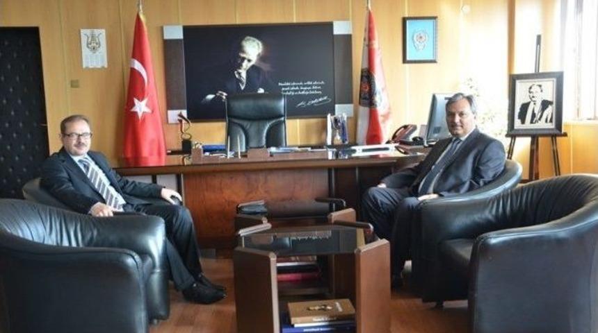 Edirne Emniyet M&uuml;d&uuml;r&uuml; Ceylan&rsquo;dan Nezaket Ziyareti