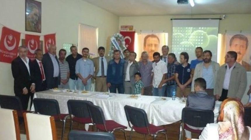 Bbp Mustafakemalpaşa İl&ccedil;e Başkanlığına H&uuml;seyin Has Yeniden Se&ccedil;ildi