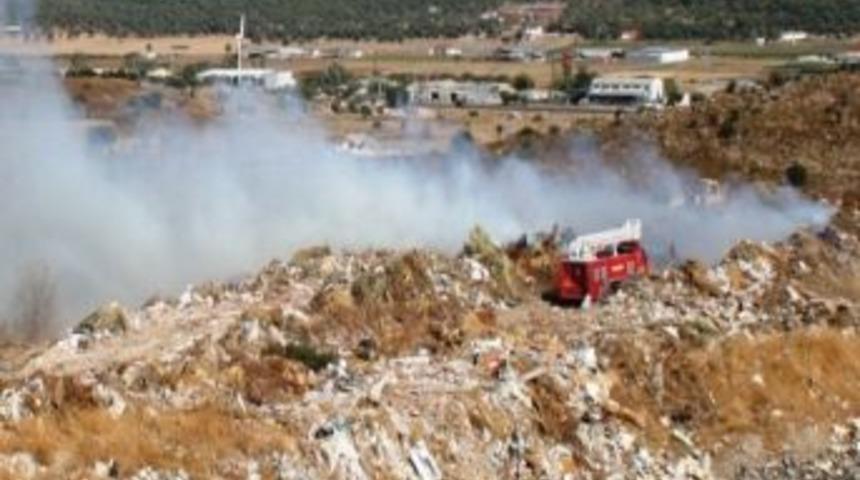 Ayvalık&rsquo;ta Yine &Ccedil;&ouml;pl&uuml;k Yangını