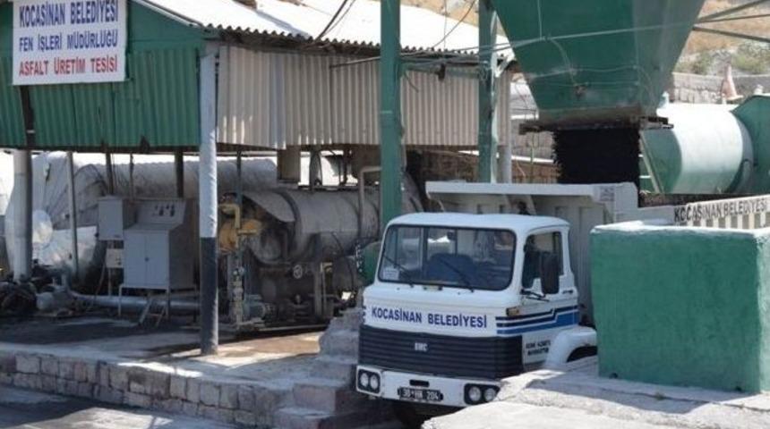 Kocasinan Asfalt &Uuml;retimini Artırıyor