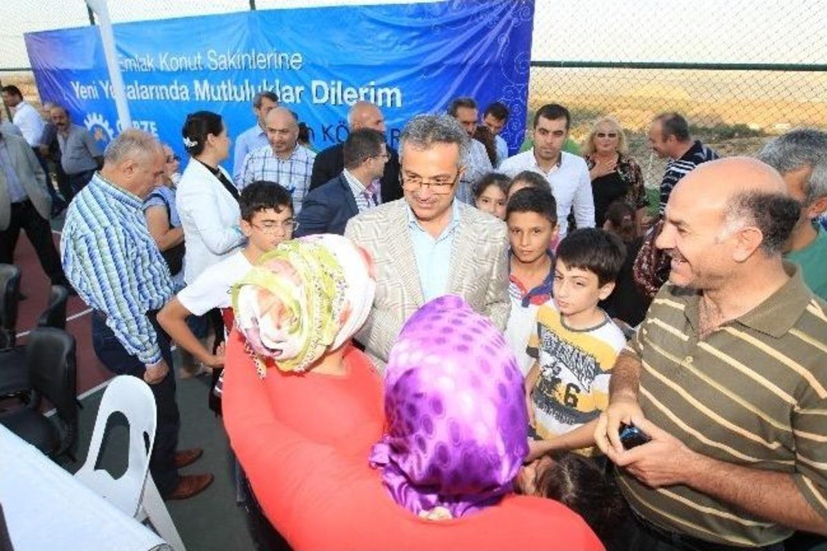 Başkan K&ouml;şker Emlak Konut Sakinleriyle Bir Araya Geldi