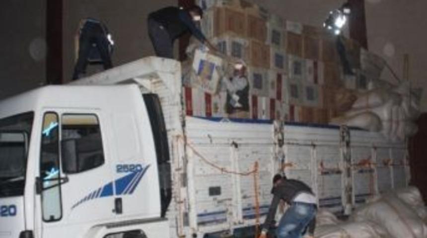 Ağrı&rsquo;da Ka&ccedil;ak Sigara Operasyonu