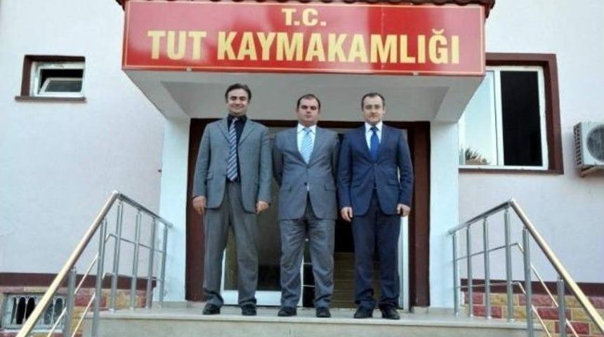 Tut Kaymakamı Mut&rsquo;a &lsquo;hayırlı Olsun&rsquo; Ziyaretleri S&uuml;r&uuml;yor