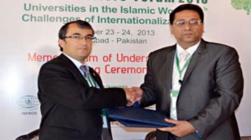 Bozok &Uuml;niversitesi,Pakistan'da 6 &Uuml;niversite Ile Işbirliği Protokol&uuml; Imzaldı