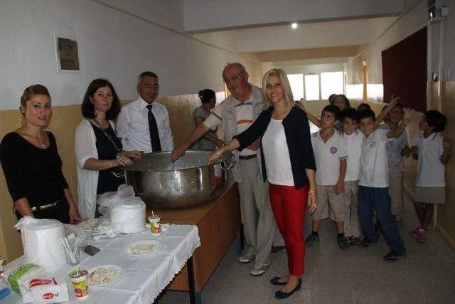 Didim Mahir Özgür Damar İlkokulu'nda Geleneksel Pilav Günü