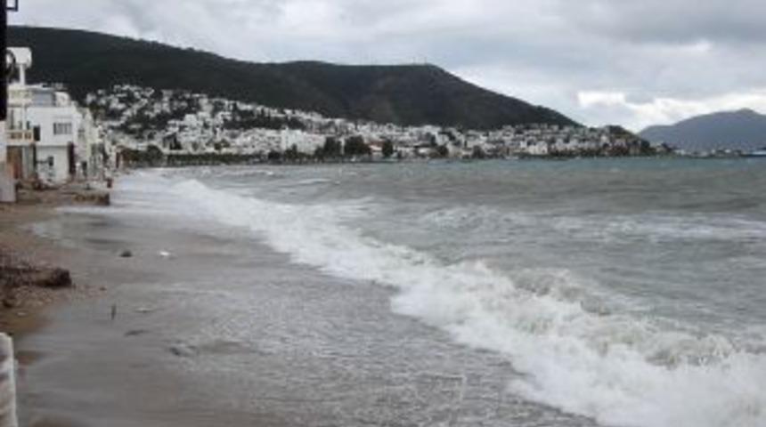 Bodrum'da Şiddetli Yağış