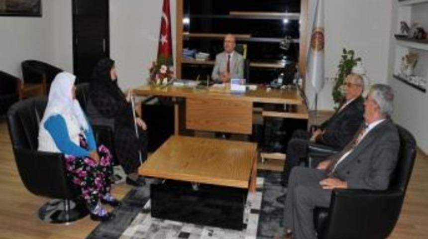 Başkan &Ccedil;oban Huzurevi Sakinlerini Ağırladı