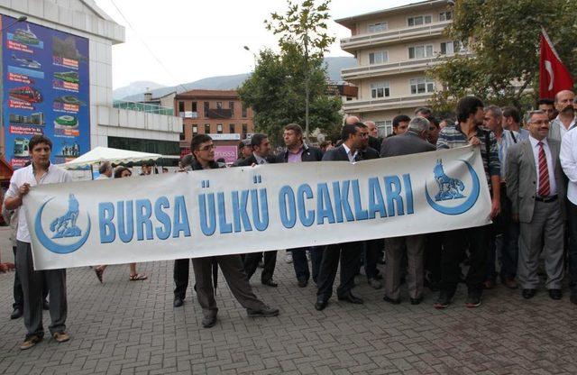 Bursa Ülkü Ocaklarından Andımız’ın Kaldırılmasına Tepki