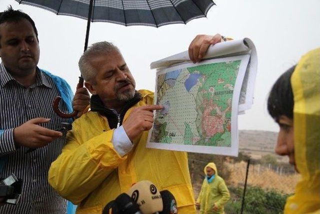 &Ccedil;&ouml;p Tesisine Melemenli Protesto 1