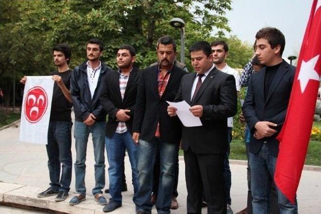 &Ccedil;ankırı da &ldquo;andımız&rdquo; Protestosu 1