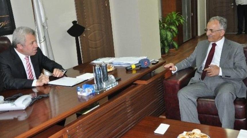 K&ouml;k Başkanı Karayal&ccedil;ın&rsquo;dan Zonguldak Tso Başkanı Demir&rsquo;e Ziyaret