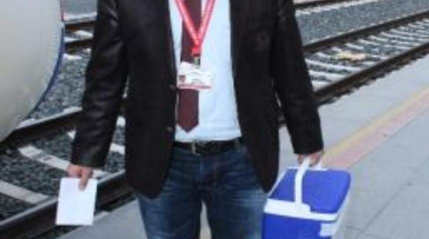 Hızlı trenle organ nakli