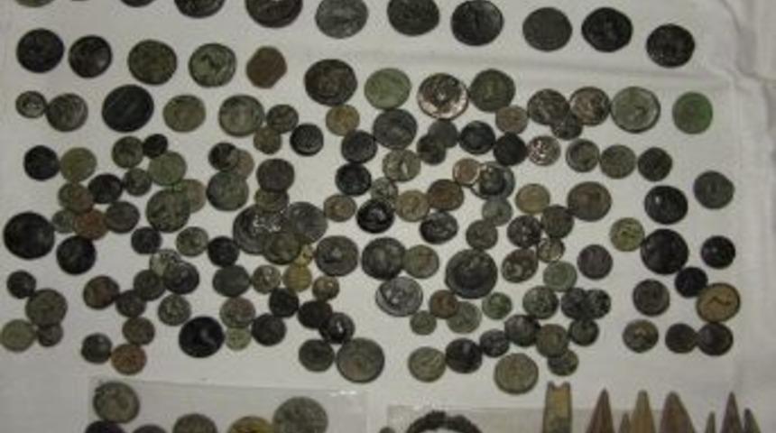 Tarihi Eser Operasyonunda 913 Adet Sikke Ele Ge&ccedil;irildi