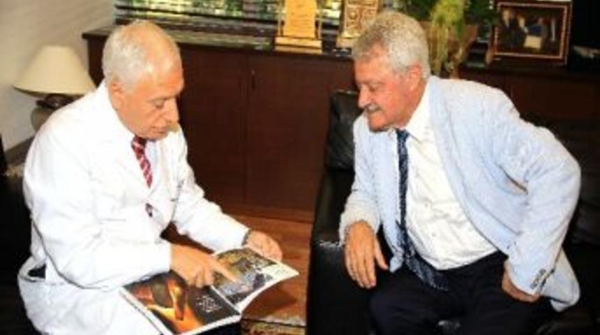 &Ccedil;ankaya Belediye Başkanı Tanık, Haberal'ı Ziyaret Etti