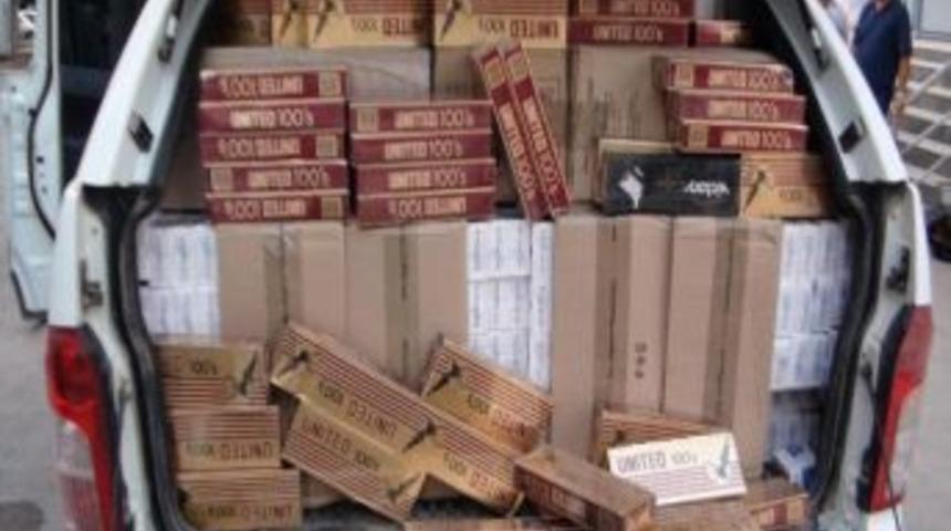 Osmaniye'de Ka&ccedil;ak Sigara Operasyonları