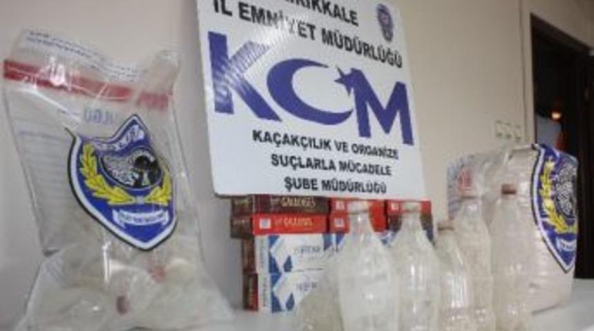 Kırıkkale'de Uyuşturucu Ve Ka&ccedil;ak Sigara Operasyonu
