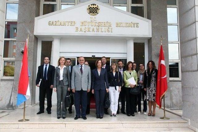 Lüksemburg Heyetinden Büyükşehir’e Ziyaret