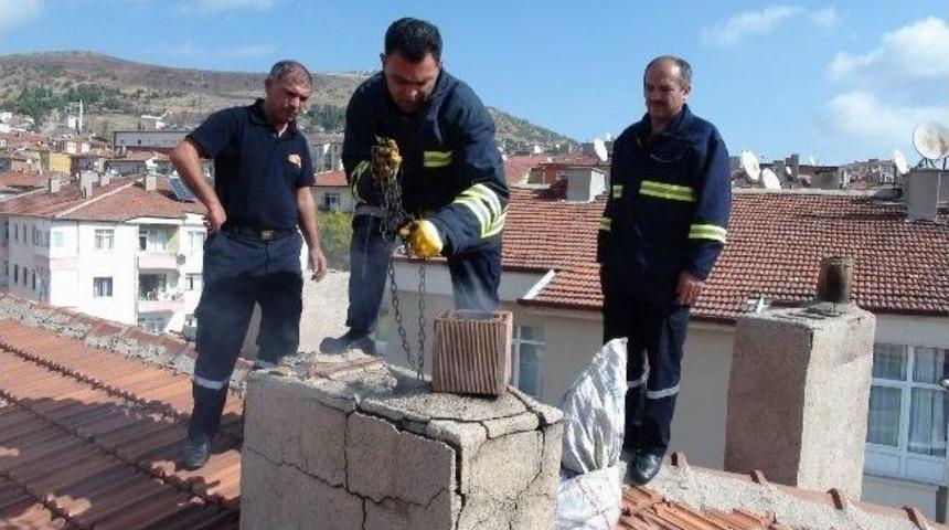 Yozgat Belediyesi İtfaiye M&uuml;d&uuml;rl&uuml;ğ&uuml;nden Baca Temizliği Uyarısı