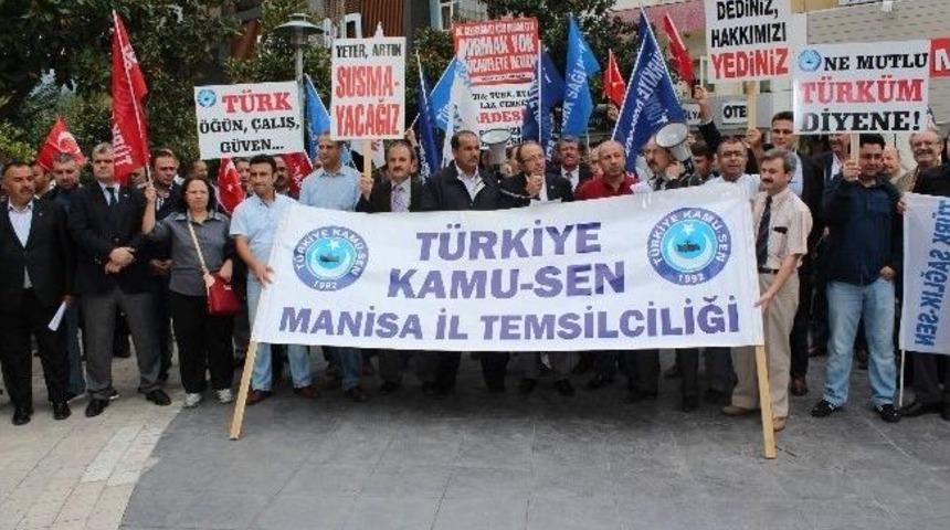 T&uuml;rk Kamu Sen'den "demokratikleşme Paketi"ne Tepki Eylemi