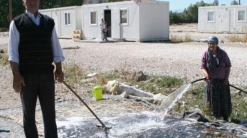 (&ouml;zel Haber) Konteynır Kentte Bayram Temizliği