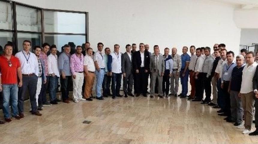 Başkan Evcilmen Antiad&rsquo;ın Konuğu Oldu