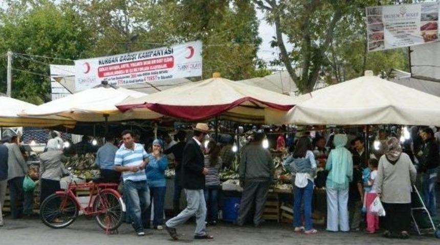 &Ouml;demiş&rsquo;te Pazar Bereketi