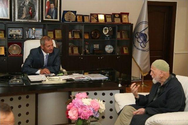 Başkan Dişli&rsquo;ye Ziyaretler S&uuml;r&uuml;yor 1