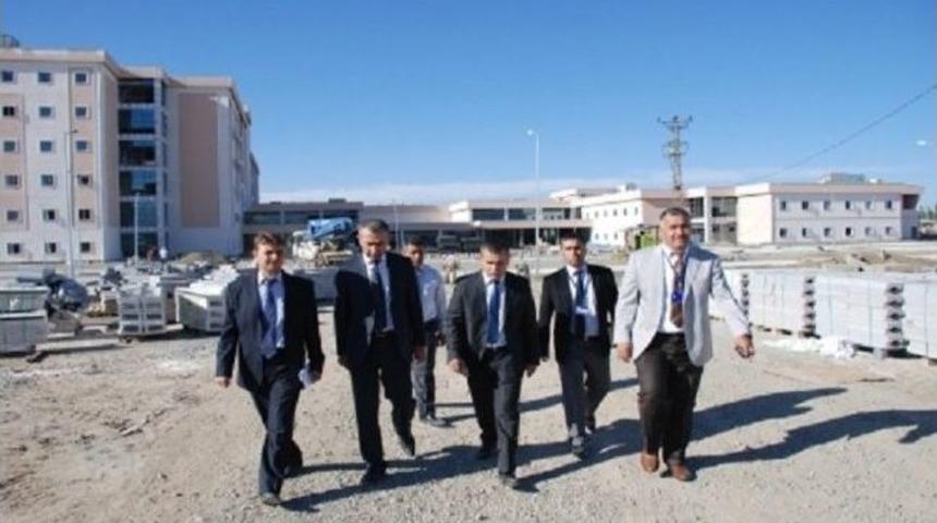 250 Yataklı Hastanenin İnşaat &Ccedil;alışması Devam Ediyor