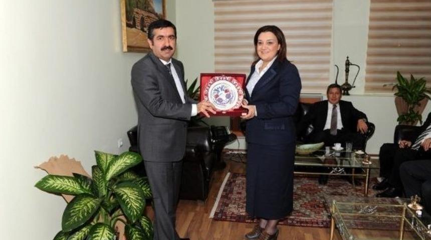 Sgk Başkanı İlhan&rsquo;dan Vali Doğan'a Ziyaret