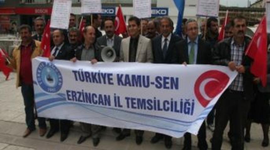 Kamu-sen &Uuml;yeleri &Ouml;ğrenci Andını Okudu