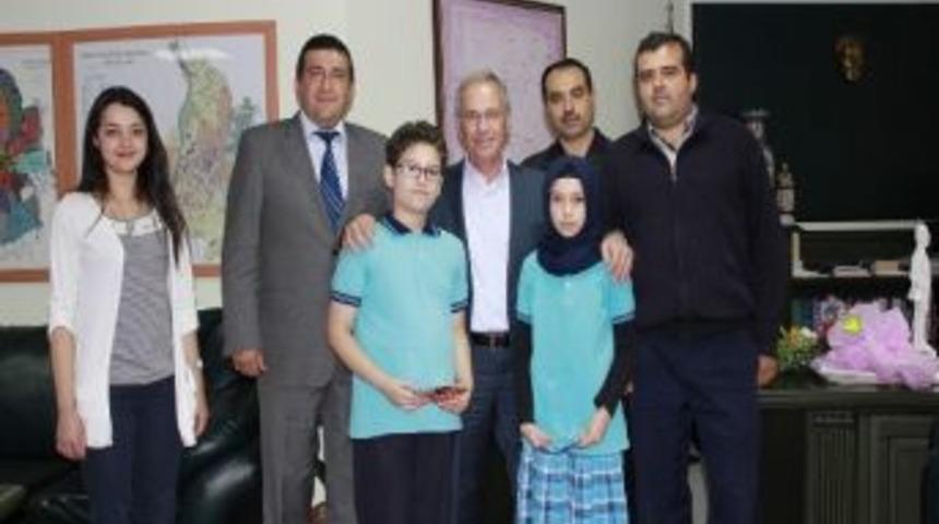 Dinar İmam Hatip Ortaokulu'ndan Başkan Acar&rsquo;a Ziyaret