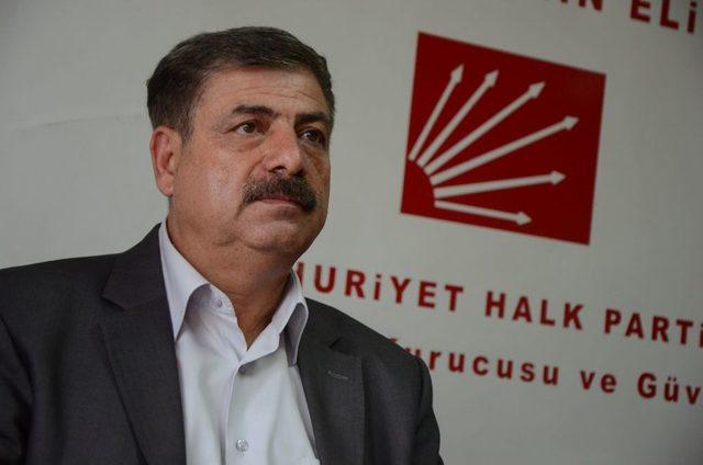 CHP Şanlıurfa Il Başkanı Çözüm Sürecinde Ayrı Düşünce Istifa Etti