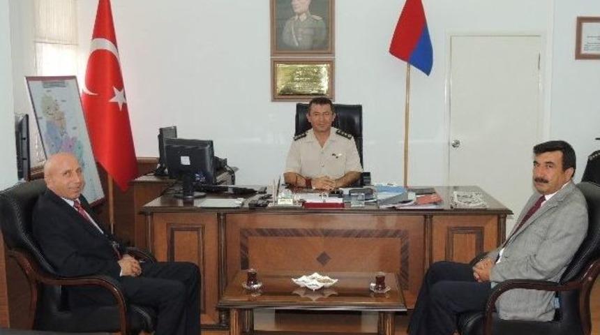 &Ccedil;orum Ticaret Borsası&rsquo;ndan Komutan&rsquo;a Ziyaret