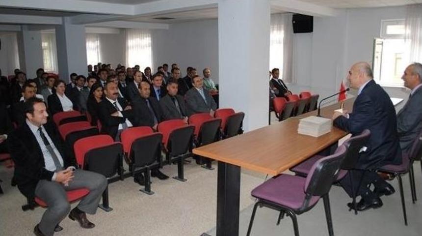 Dede, Okul M&uuml;d&uuml;r Yardımcıları İle Toplantı Yaptı