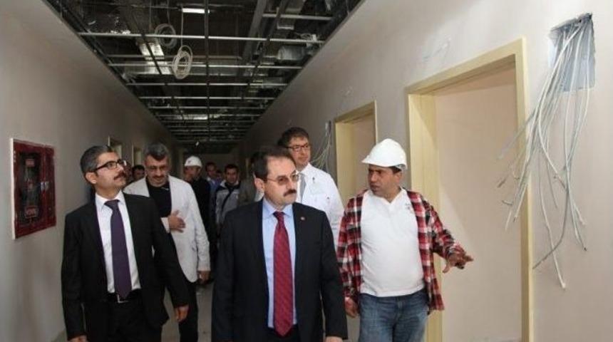Alaca Devlet Hastanesi Yıl Sonuna Kadar Tamamlanacak
