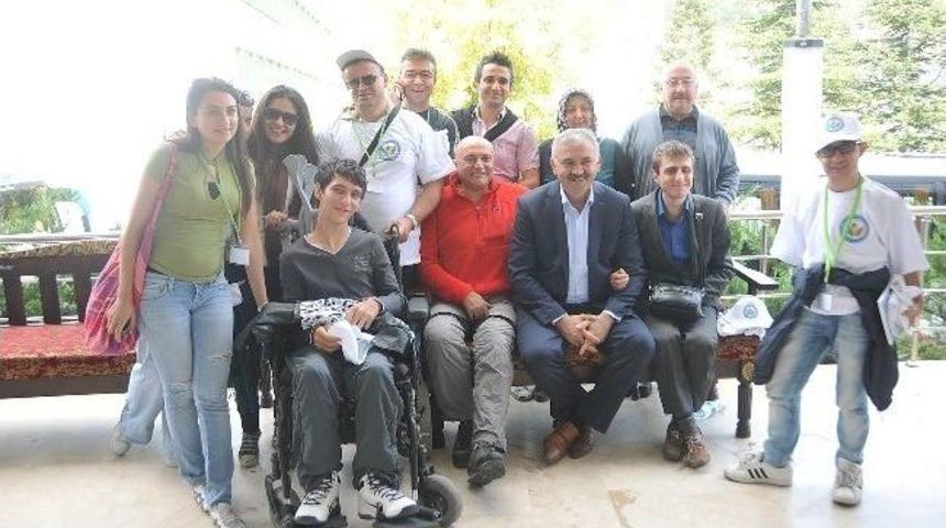 Jeopark, Engelli Ziyaret&ccedil;ilerini Ağırladı