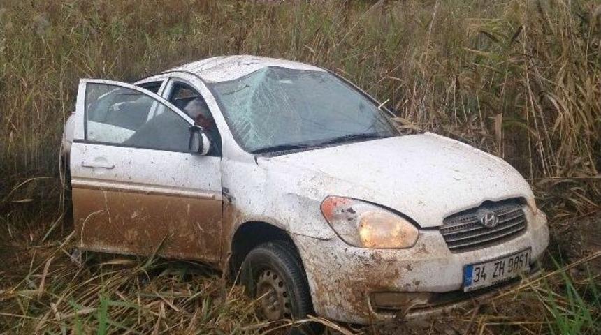 Simav&rsquo;da Yağış Kazası: 3 Yaralı