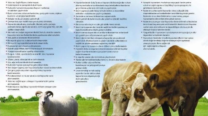 &Ccedil;iğli&rsquo;de Broş&uuml;rl&uuml; Kurban Bilgilendirmesi