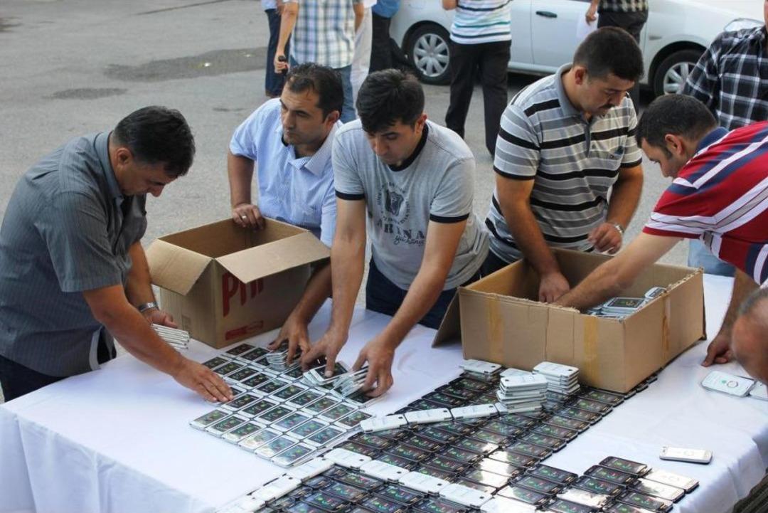 Osmaniye&rsquo;de Ka&ccedil;ak Cep Telefonu Operasyonu