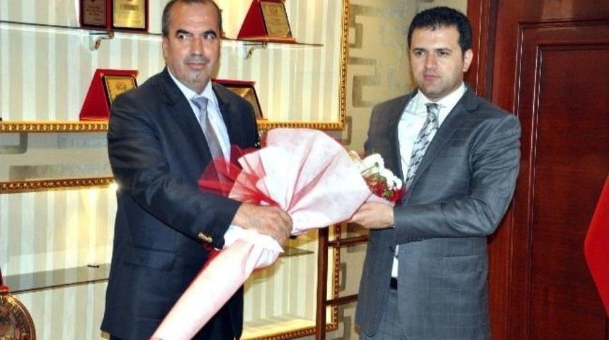 Din G&ouml;revlileri, Kaymakam Fırat&rsquo;ı Ziyeret Etti