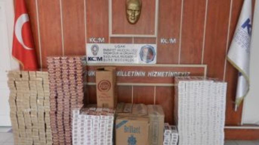 Uşak'ta Ka&ccedil;ak Sigara Operasyonu