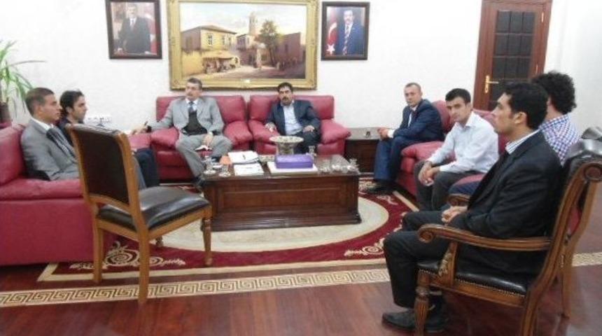 Gen&ccedil; Memur-sen Şanlıurfa Ş&uuml;besi&rsquo;nden Vali&rsquo;ye Ziyaret